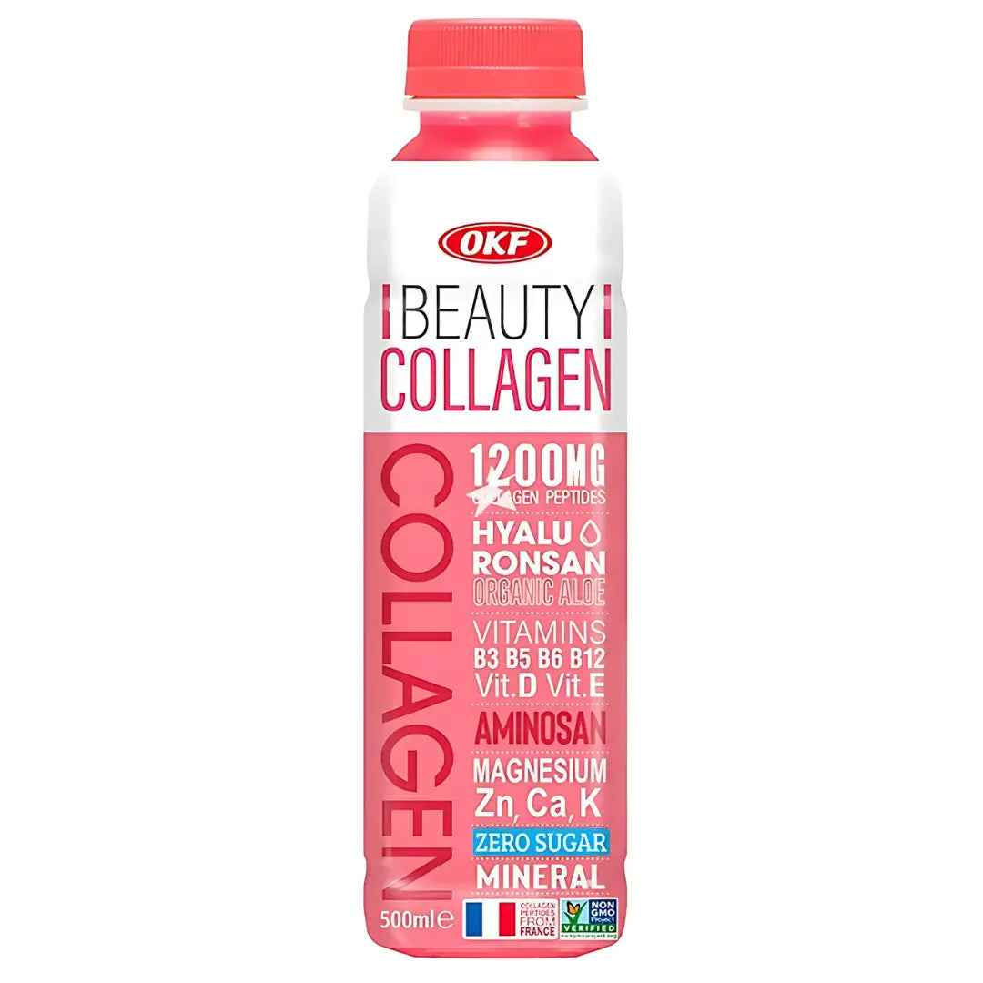OKF Beauty Collagen Drink Zero Sugar 500ml/ OKF Beauty Collagen dzēriens bez cukura 500ml