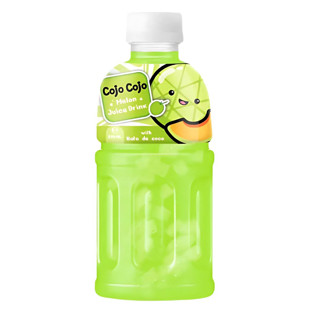 COJO COJO Melon Juice with Nata De Coco 320ml/ COJO COJO melones sula ar Nata de Coco 320ml - Oishii Asian Mart