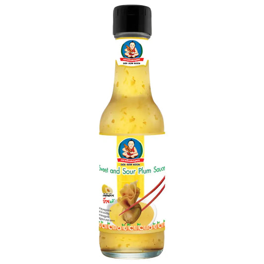 DEK SOM BOON Sweet and Sour Plum Sauce 250ml/ DEK SOM BOON Saldskābā Plūmju Mērce 250ml - Oishii Asian Mart