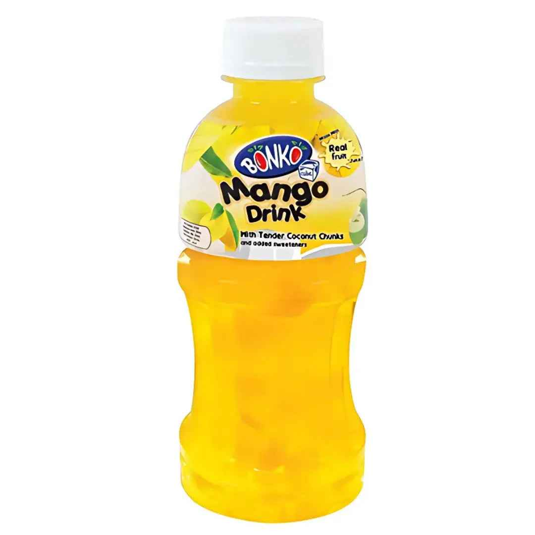 Bonko Nata de Coco Mango Drink 320ml / Bonko Nata de Coco Mango Dzēriens 320ml
