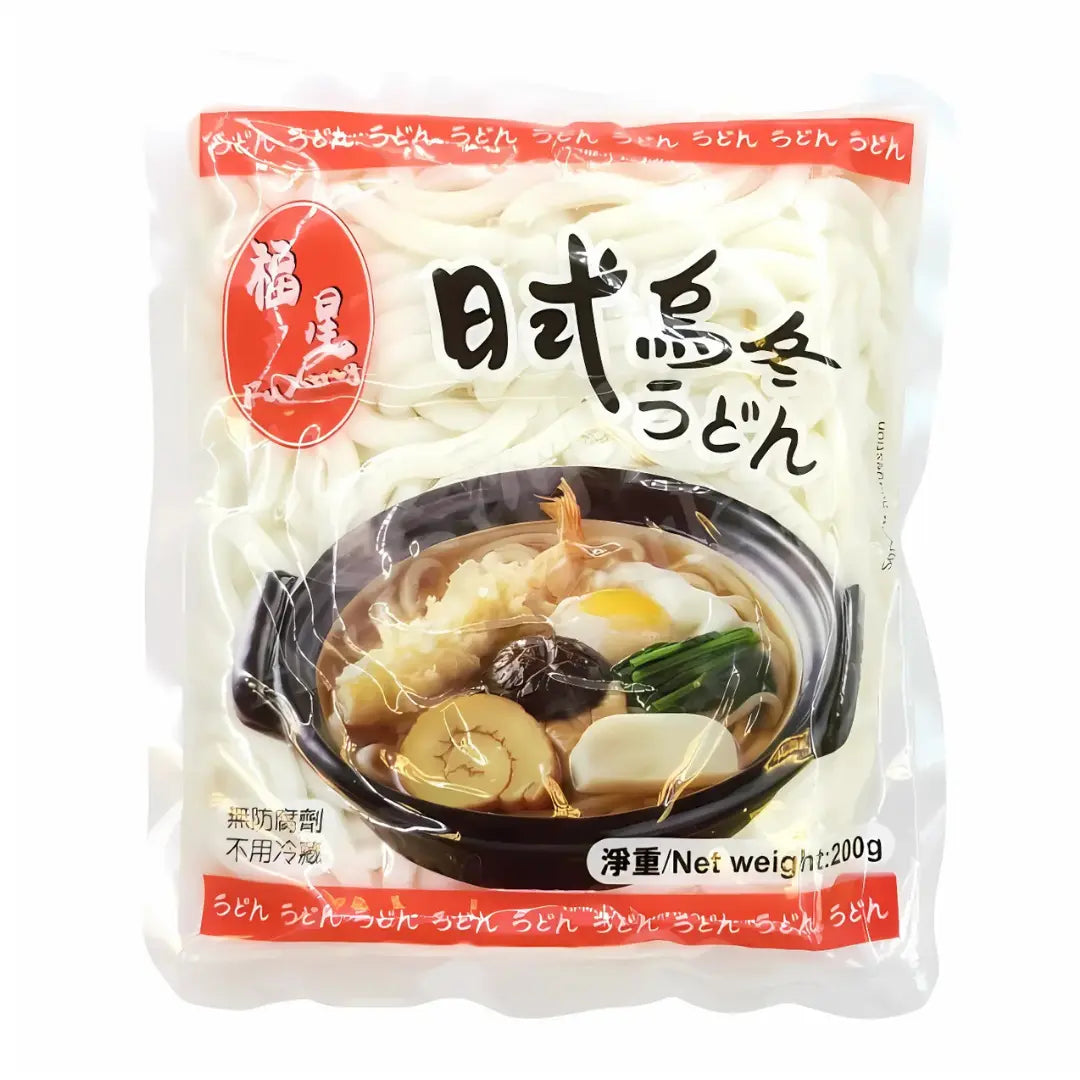 FUXING Udon Noodle 200g/ FUXING Udon Noodle 200g - Oishii Asian Mart