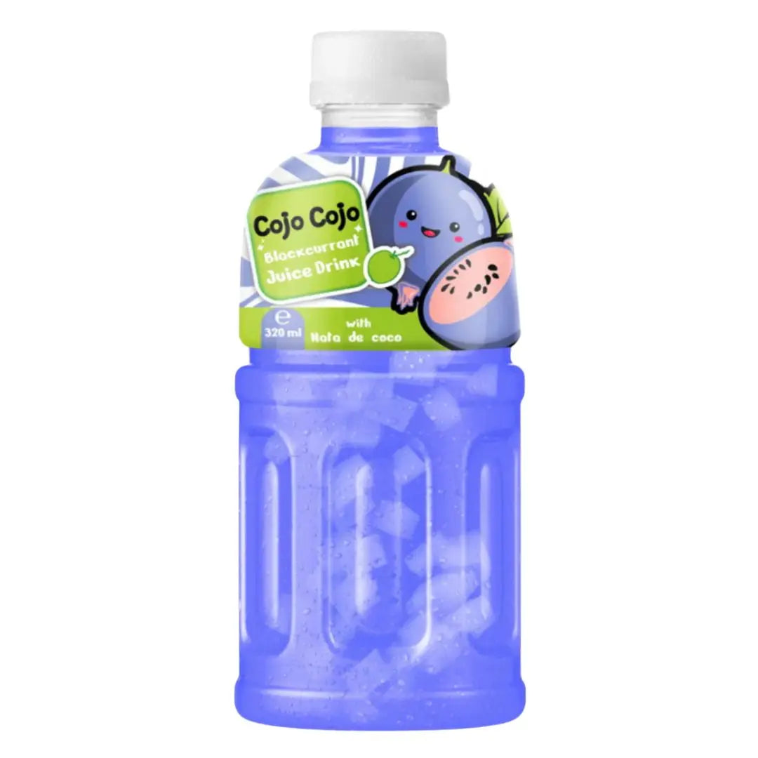 COJO COJO Black Currant Juice with Nata De Coco 320ml/ COJO COJO upeņu sula ar Nata de Coco 320ml - Oishii Asian Mart