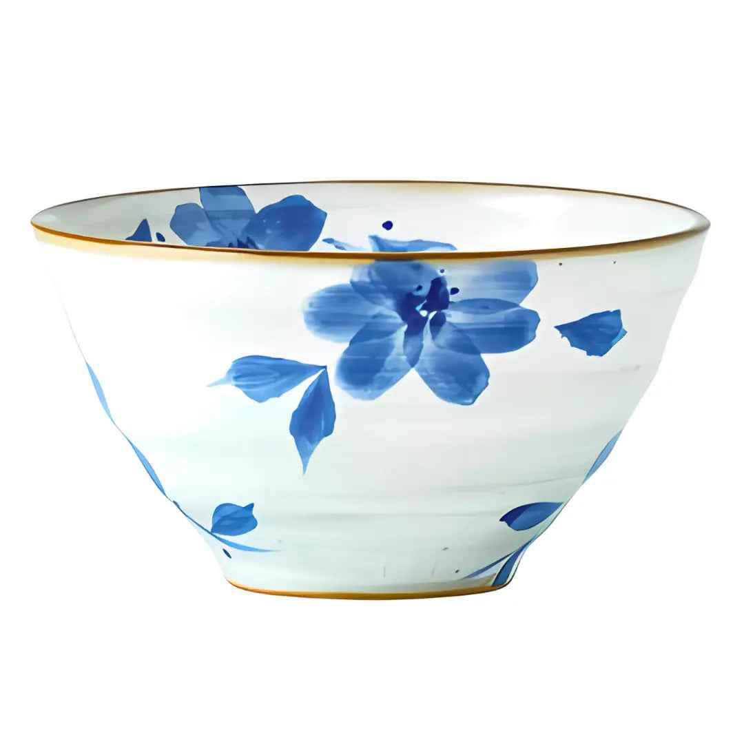 Ceramic Bowl Blue Sakura/ Keramikas bļoda Zilā Sakura