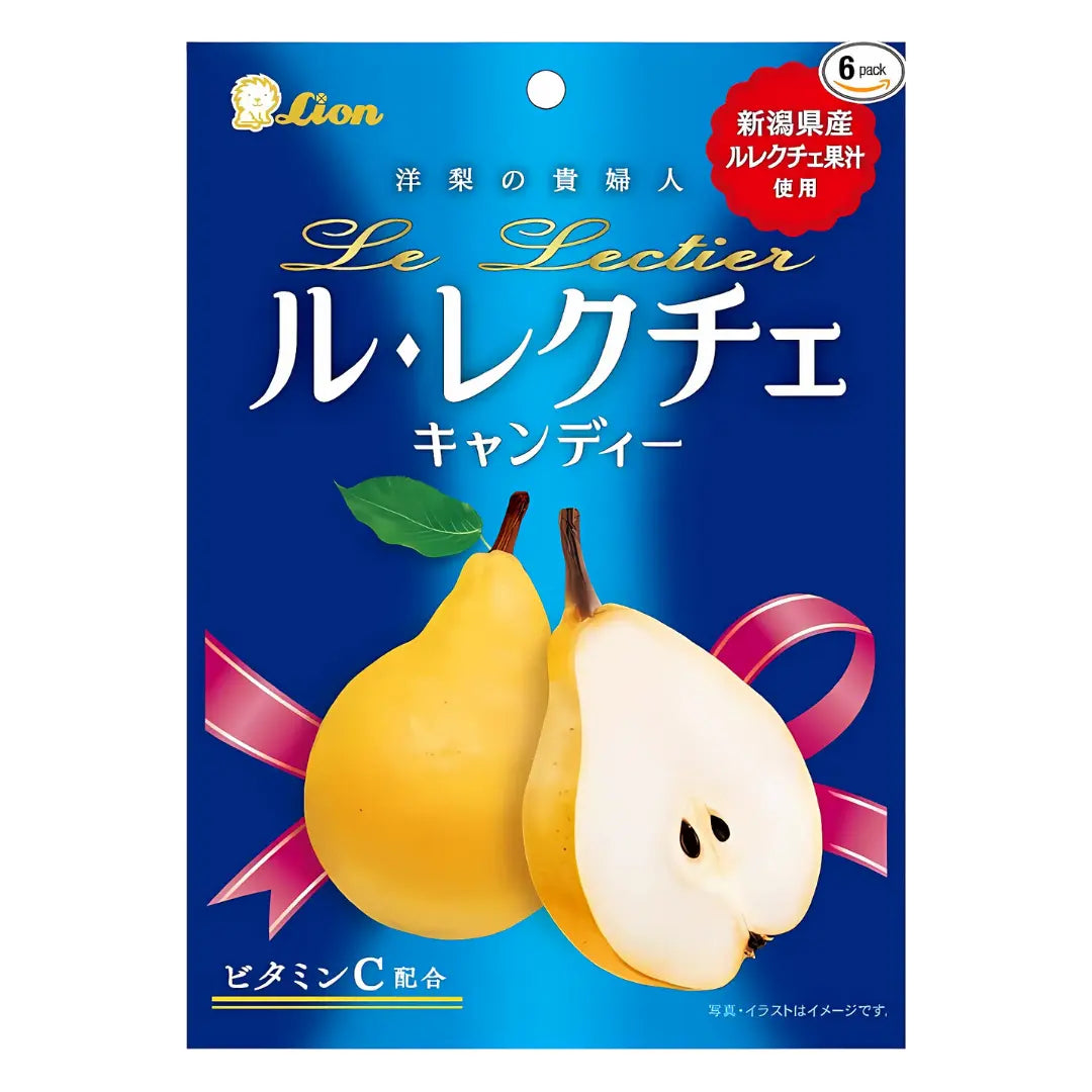 LION Le Lectier Pear Candy 68,4g/ LION Le Lectier bumbieru konfektes 68,4g - Oishii Asian Mart