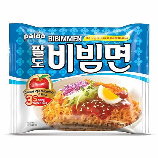 Bibimmen Instant Noodle 130g/ Bibimmen tūlītējās nūdeles 130g - Oishii Asian Mart