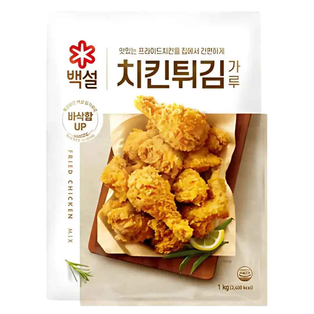 CJ BEKSUL Deep-frying Mix for Chicken 1kg/ CJ BEKSUL Panēšanas maisījums vistas dziļajai cepšanai 1kg