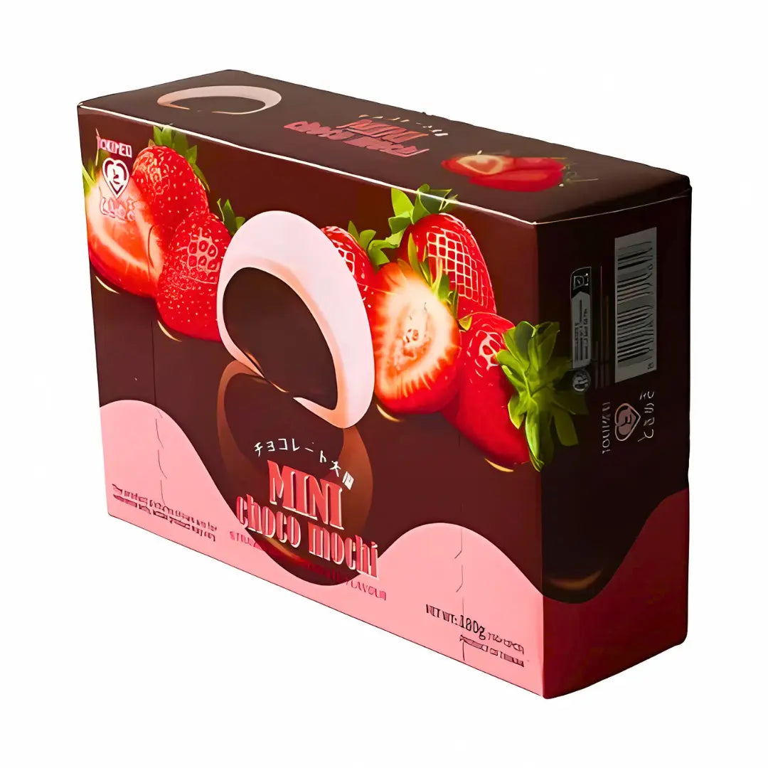 Tokimeki Mini Choco Mochi Strawberry 180g/ TOKIMEKI Mini Šoko Moči Zemeņu 180g - Oishii Asian Mart