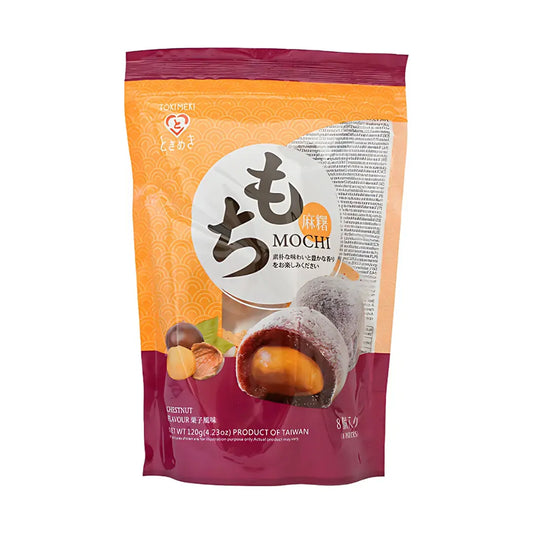 TOKIMEKI Mini Mochi Chestnut 120g/ TOKIMEKI Mini Mochi Kastaņi 120g - Oishii Asian Mart