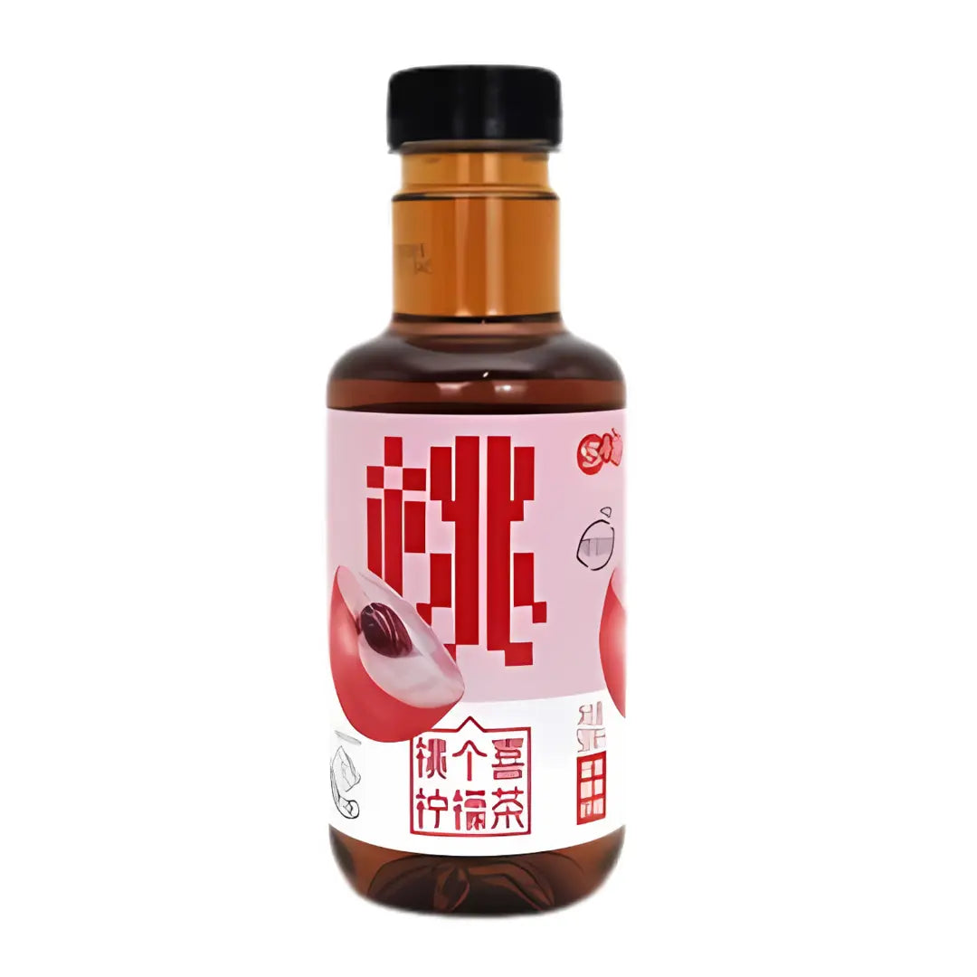 Youxiaojun Fruity Lemon Tea Peach Flavor 500ml/ Youxiaojun Augļains Citronu Tēja ar Persiku Garšu 500ml - Oishii Asian Mart