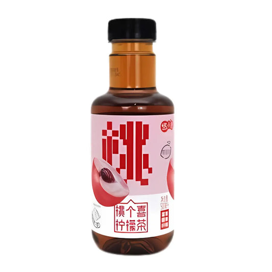 Youxiaojun Fruity Lemon Tea Peach Flavor 500ml/ Youxiaojun Augļains Citronu Tēja ar Persiku Garšu 500ml - Oishii Asian Mart
