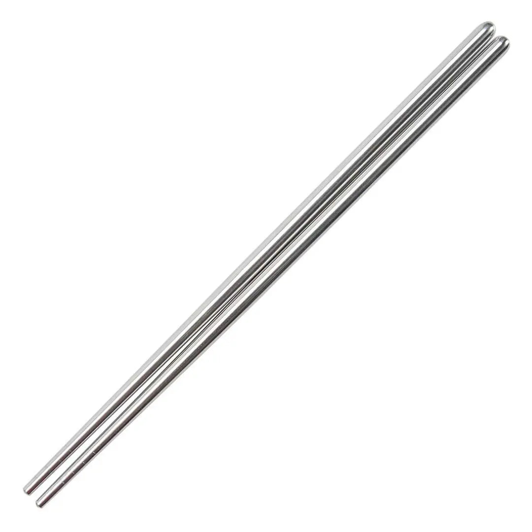 Stainless steel chopsticks (1 pair)/ Nerūsējošā tērauda irbulīši (1 pāris) - Oishii Asian Mart
