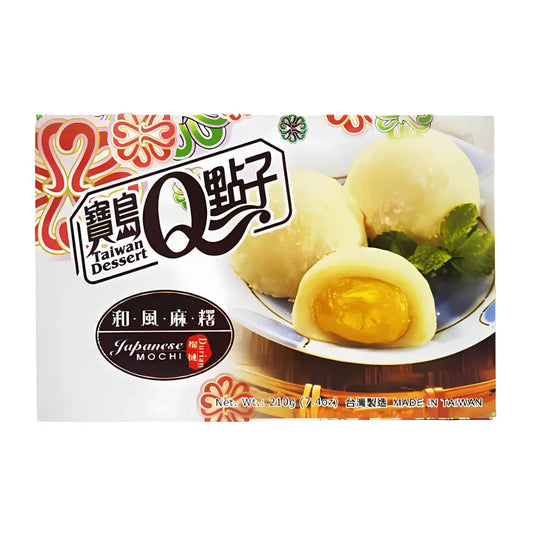 Q-BRAND Durian Mochi 210g/ Q-BRAND durianu moči 210g - Oishii Asian Mart