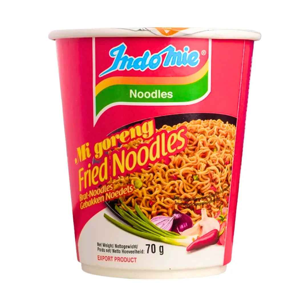 Indomie Migoreng fried Noodles Cup/ Indomijs Migorengs ceptu nūdeles Brat nūdeļu kauss
