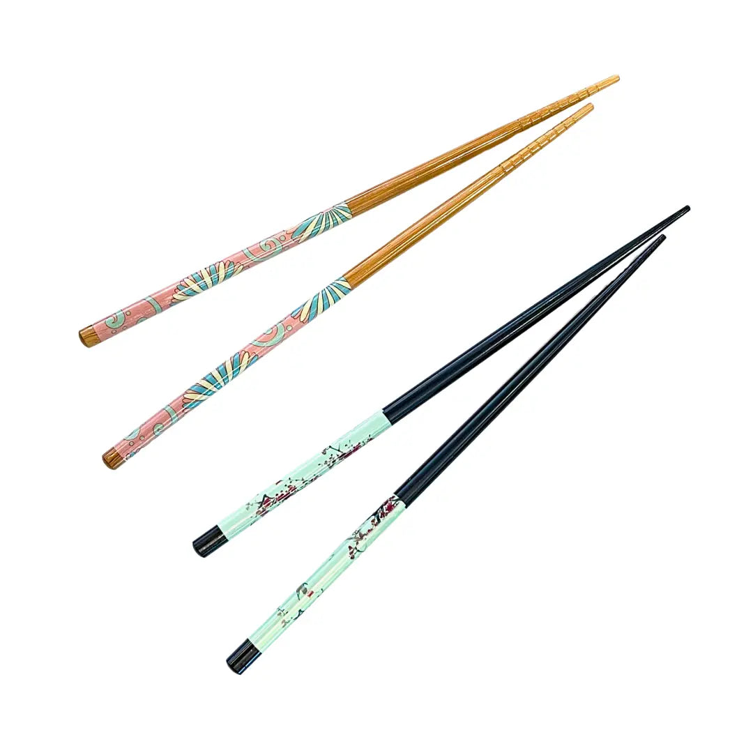 Floral Chopstick (1 pair) - Oishii Asian Mart