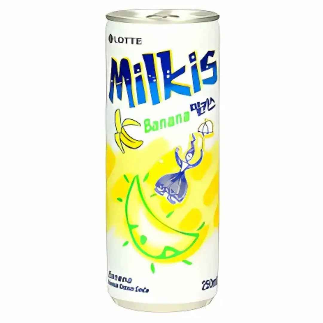 MILKIS Banana Cream Soda 250ml/ MILKIS Banānu krēmīgā limonāde 250ml