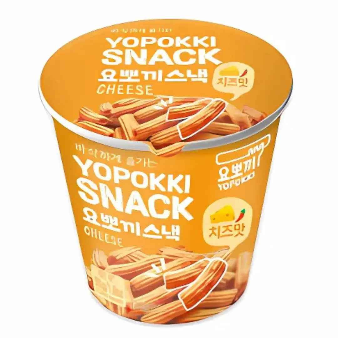 Yopokki Snack - Cheese 50g/ Yopokki uzkoda - siers 50g (KOREJA)