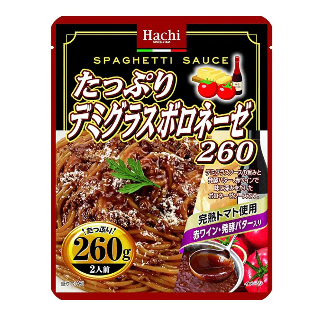 Hachi Instant Spaghetti Sauce Demiglace Bolognese/Hachi Instant Spageti mērce Demiglasē Boloņas stilā - Oishii Asian Mart