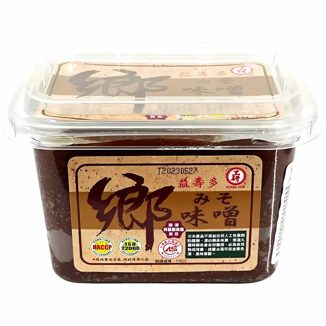 Kong Yen Miso paste 500g/ KongYen Miso Pasta 500g - Oishii Asian Mart