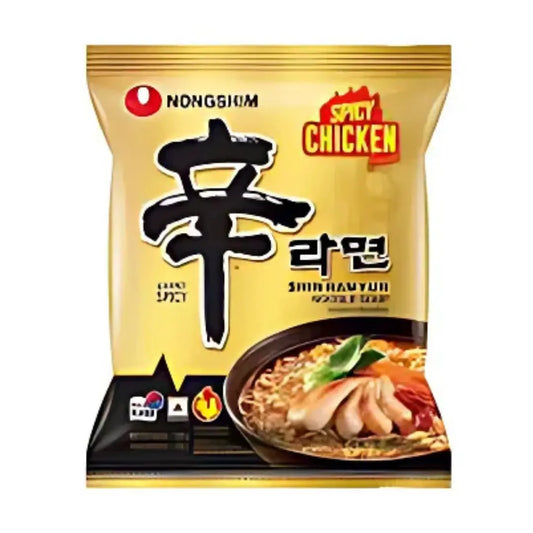NONGSHIM Shin Ramyun Spicy Chicken Flavour/ NONGSHIM Shin Ramyun pikantā vistas garša - Oishii Asian Mart