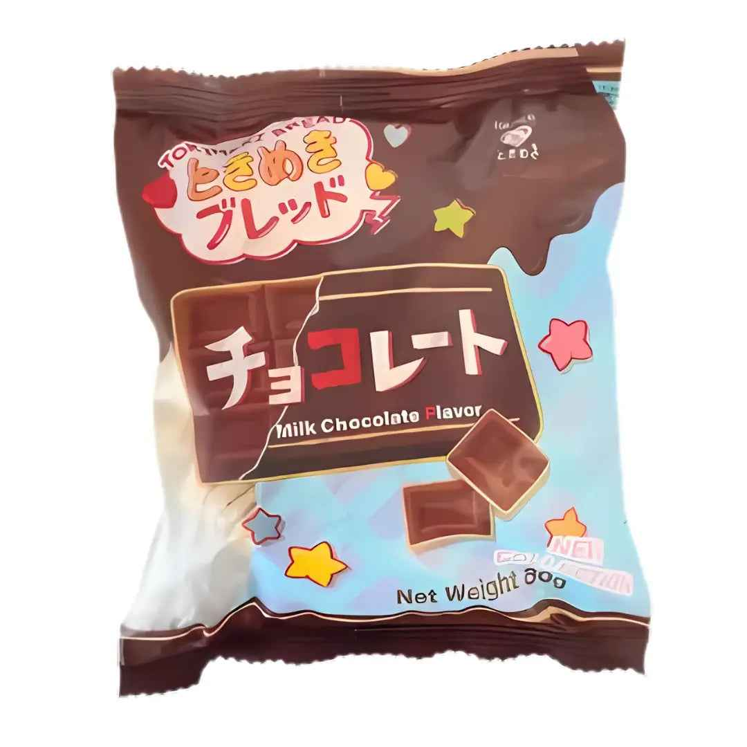 Tokimeki Bread Chocolate Flavor 80g/ TOKIMEKI Maize ar Šokolādes Garšu 80g