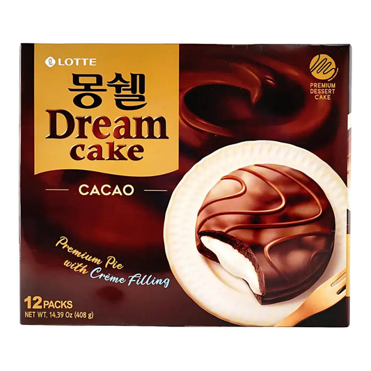 LOTTE Dream Cake Cacao 408g/ LOTTE Sapņu kūka kakao 408g - Oishii Asian Mart