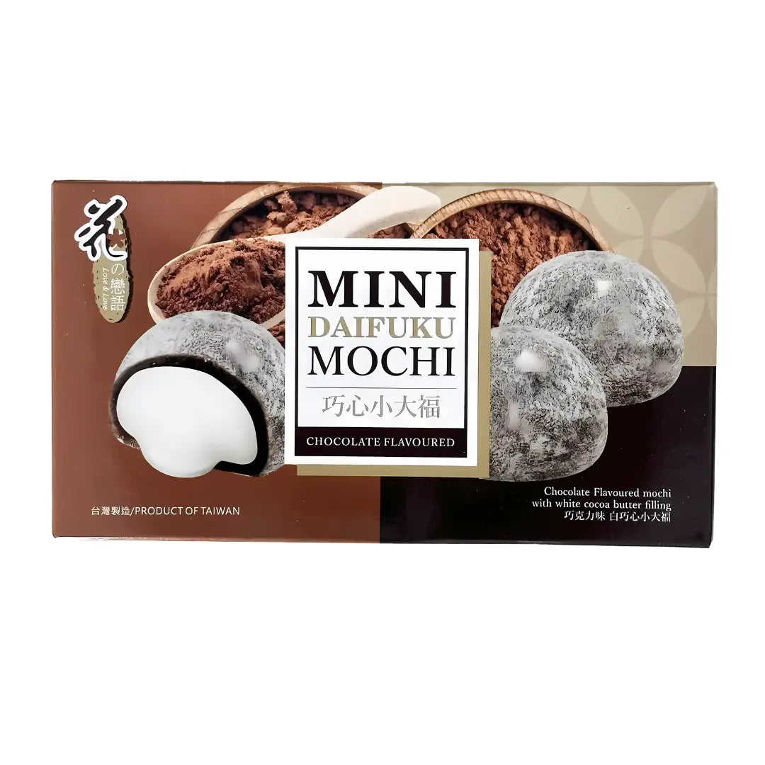 LL Mini Mochi - Chocolate 80g/ LL Mini Mochi - Šokolādes garša 80g - Oishii Asian Mart