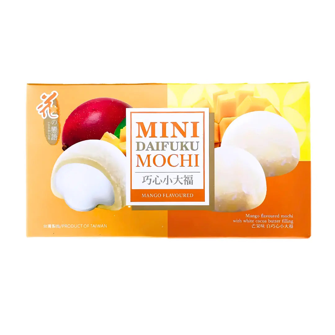LL Mini Mochi - Mango 80g/ LL Mini Mochi - Mango garša 80g - Oishii Asian Mart