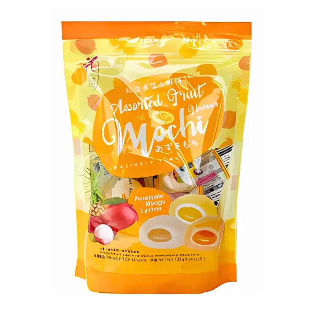 LL Mochi - Assorted Tropical Fruit 120g/ LL Mochi - Tropisko augļu izlase 120g - Oishii Asian Mart