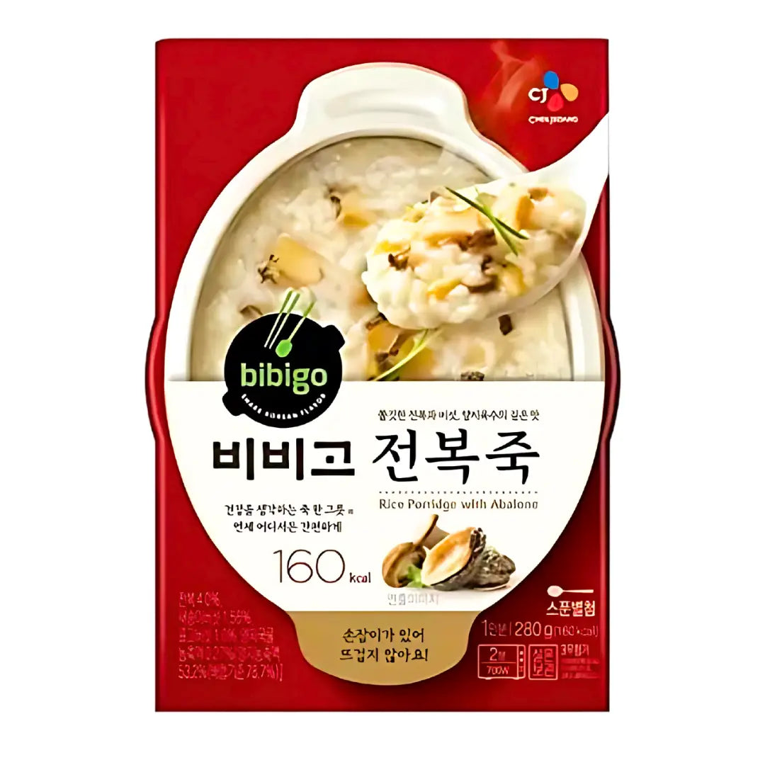 Rice Porridge with Abalone / Rīsu Putra ar Abaloni BIBIGO