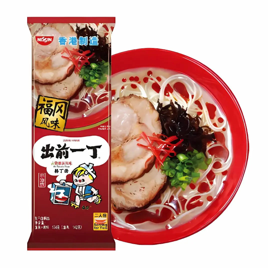 NISSIN Aka Ramen Tonkotsu Flavour/ NISSIN Aka Ramen Tonkotsu garša - Oishii Asian Mart