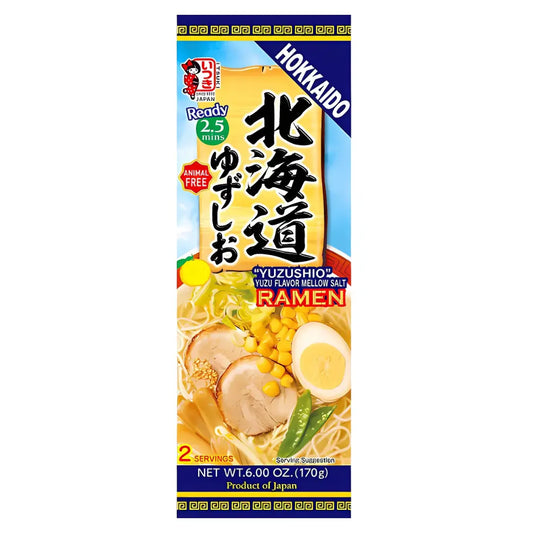 Itsuki Ramen Hokkaido Yuzu Shio 170g/ Itsuki Ramen Hokaido Juzu Šio 170g - Oishii Asian Mart