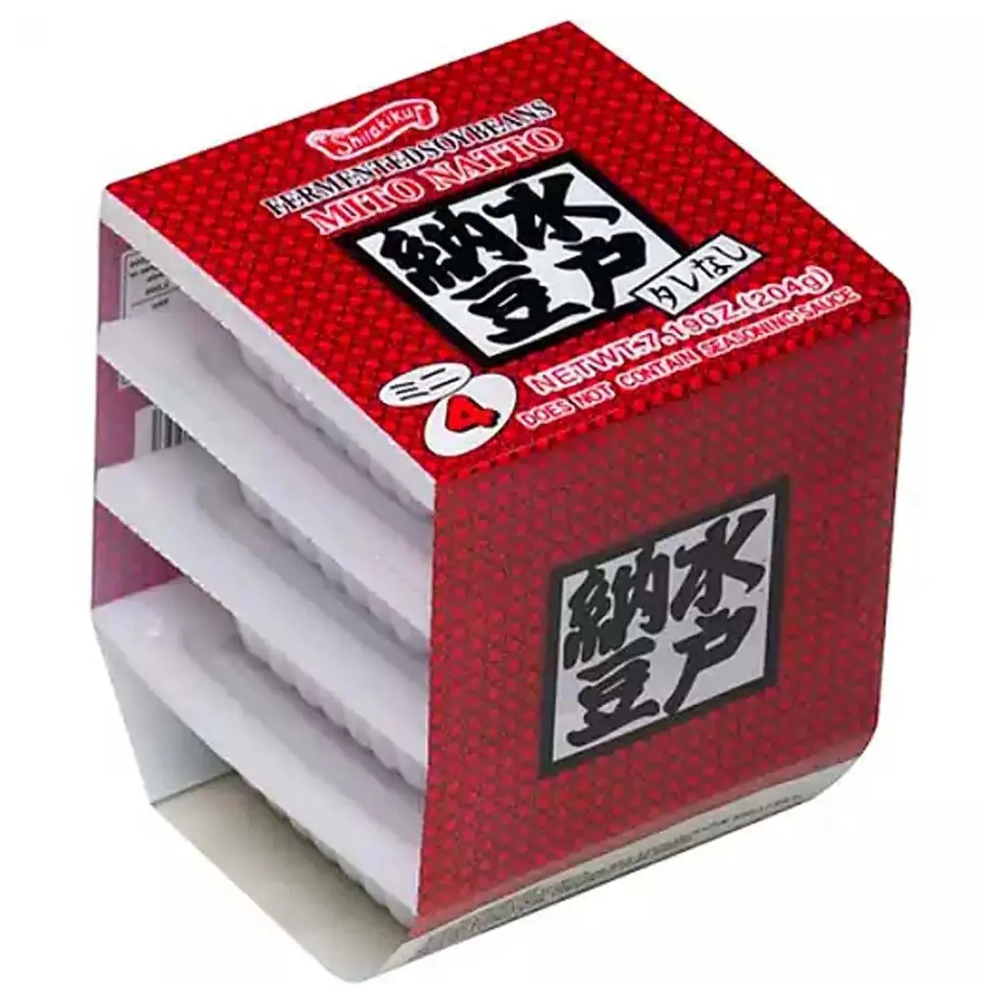 Shirakiku Mitto Natto (4g*4)/ Shirakiku Mitto Natto (4 g*4) Oishii Asian Mart