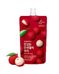 Sugarlolo Konjac Jelly Lychee/ Sugarlolo Konjac Želejas Ličī - Oishii Asian Mart