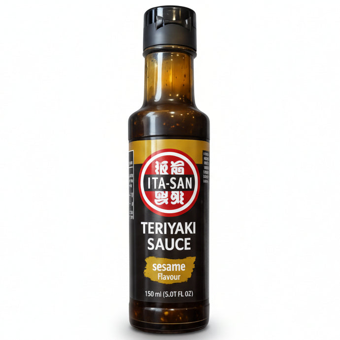 Teriyaki sauce with sesame flavor 150 ml/ Terijaki mērce ar sezama garšu 150 ml Oishii Asian Mart