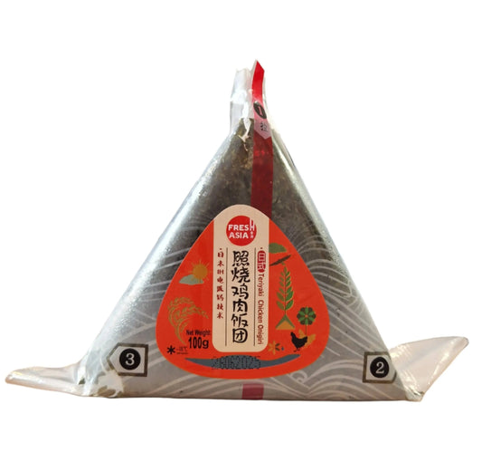 Teriyaki Chicken Onigiri CN/ Teriyaki Vistas Onigiri Ķīna - Oishii Asian Mart