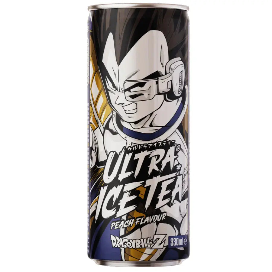 ULTRA ICE TEA Dragon Ball Z Vegeta Peach Flavor 330 ml ULTRA ICE TEA