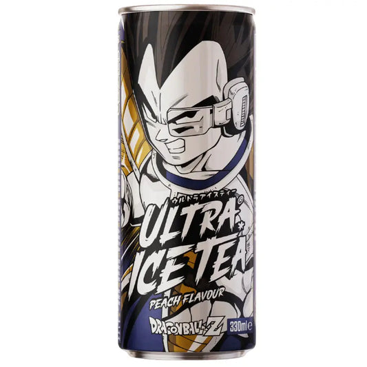 ULTRA ICE TEA Dragon Ball Z Vegeta Peach Flavor 330 ml ULTRA ICE TEA