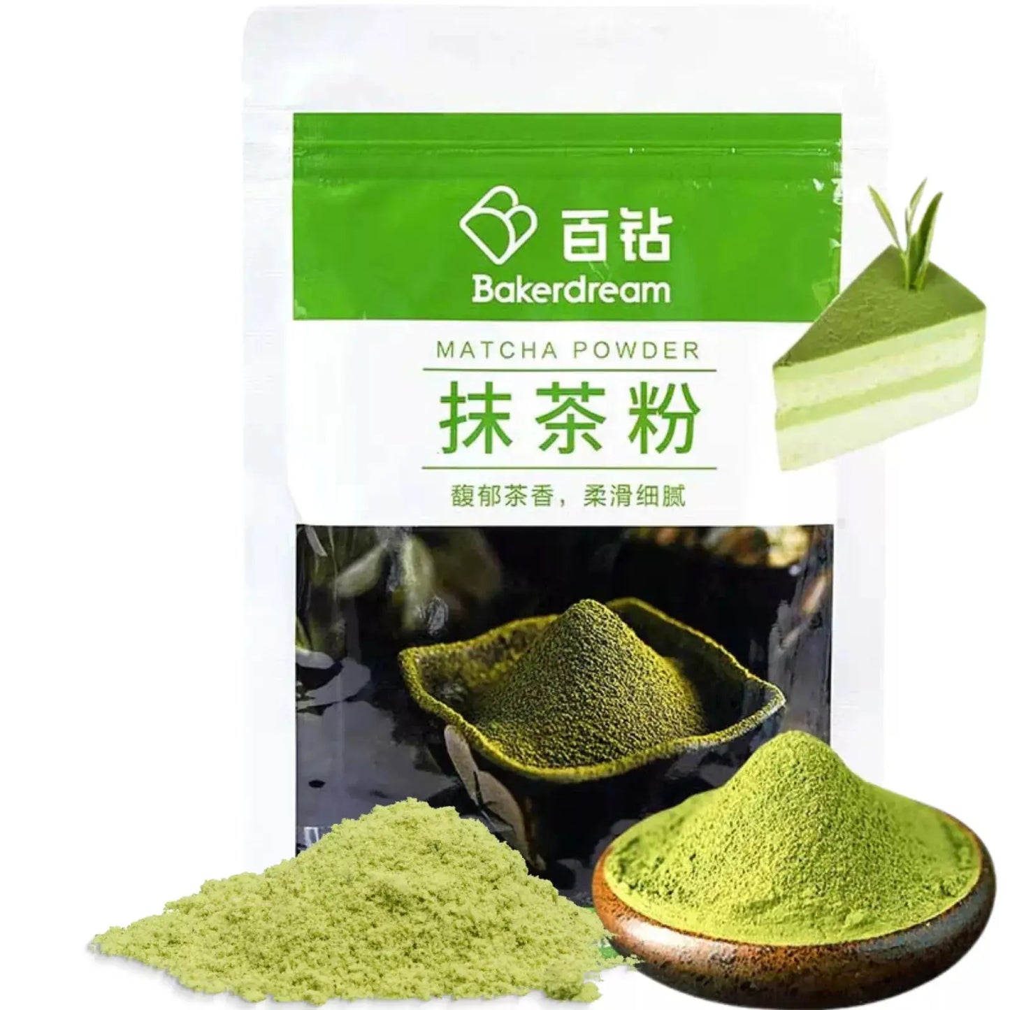 BAKERDREAM Matcha Powder 80g CN Baker Dream