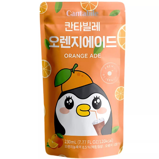 CANTABILE Orange Flavoured / Apelsīnu garšas Ade 230ml KR - Oishii Asian Mart