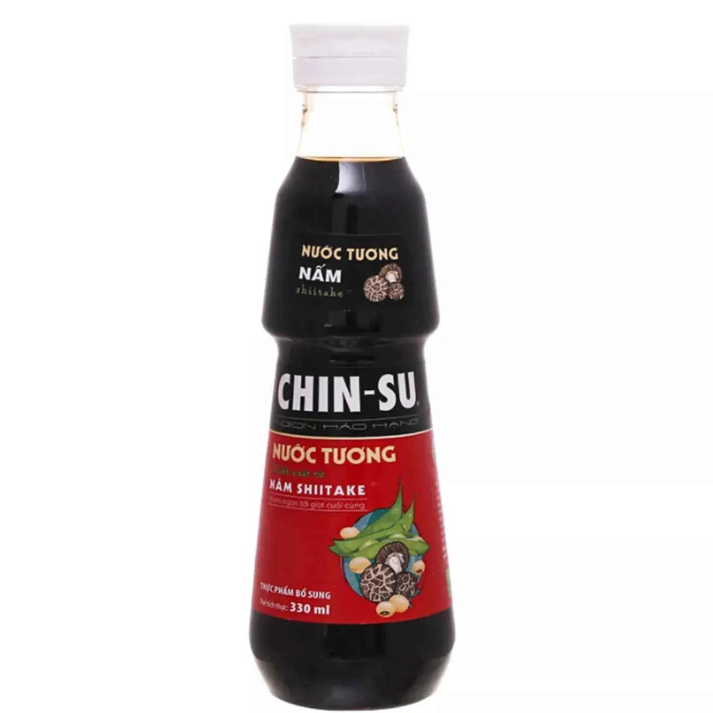 CHINSU Soy Sauce Shitake Mushroom Flavour 330ml