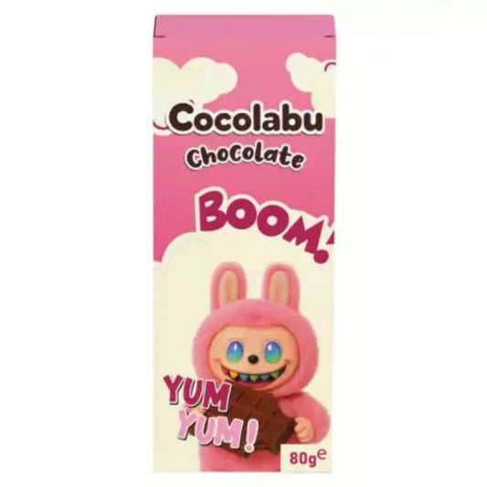 Pink CocoLabu Labubu Milk Chocolate 70g/ Pink CocoLabu Labubu piena šokolāde 70g