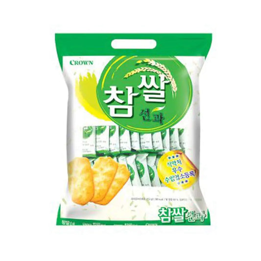 Crown Rice Cracker ChabbsalSeongwa/ Crown Rīsu Krekeri ChabbsalSeongwa Oishii Asian Mart
