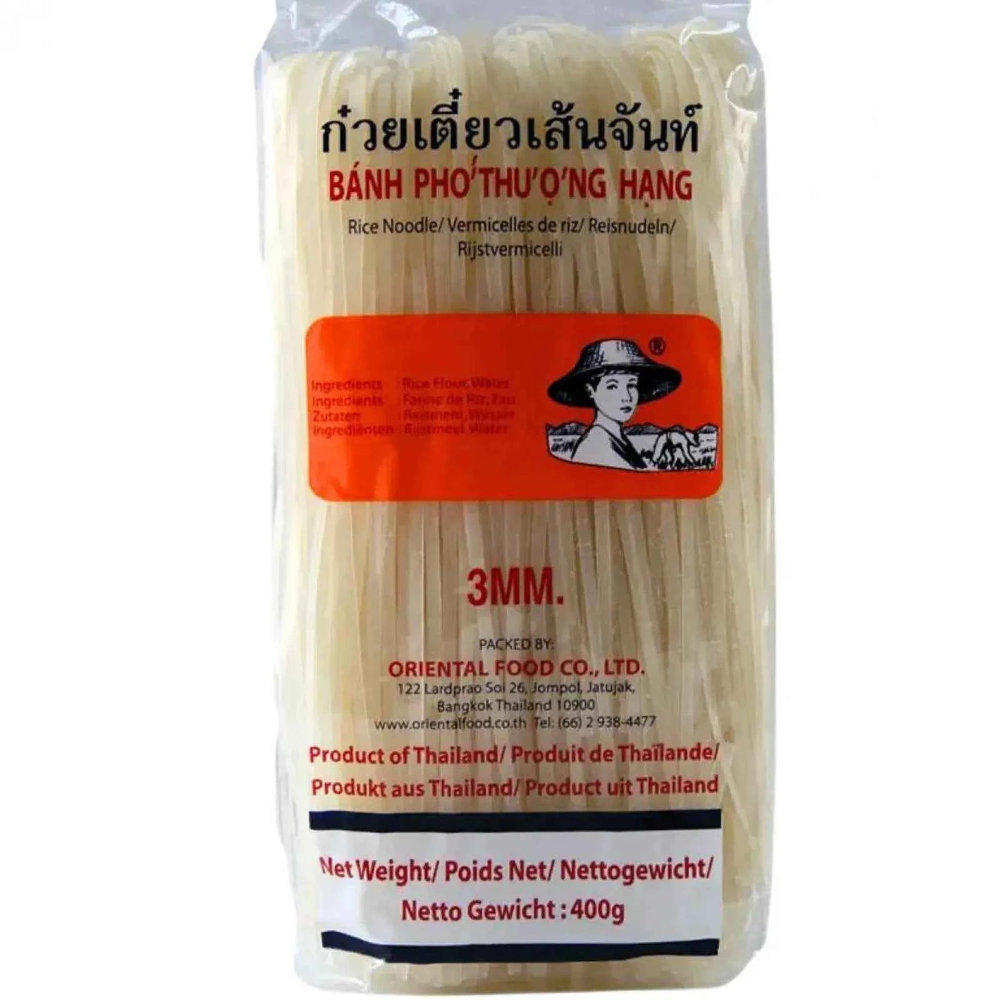 FARMER Rice stick banh pho 3mm 400g