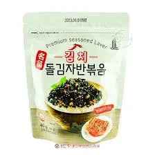 Torn and Seasoned Laver Kimchi Fl 40g/ Plēsts un garšvielām bagāts Laver Kimchi Fl 40g (KOREJA)