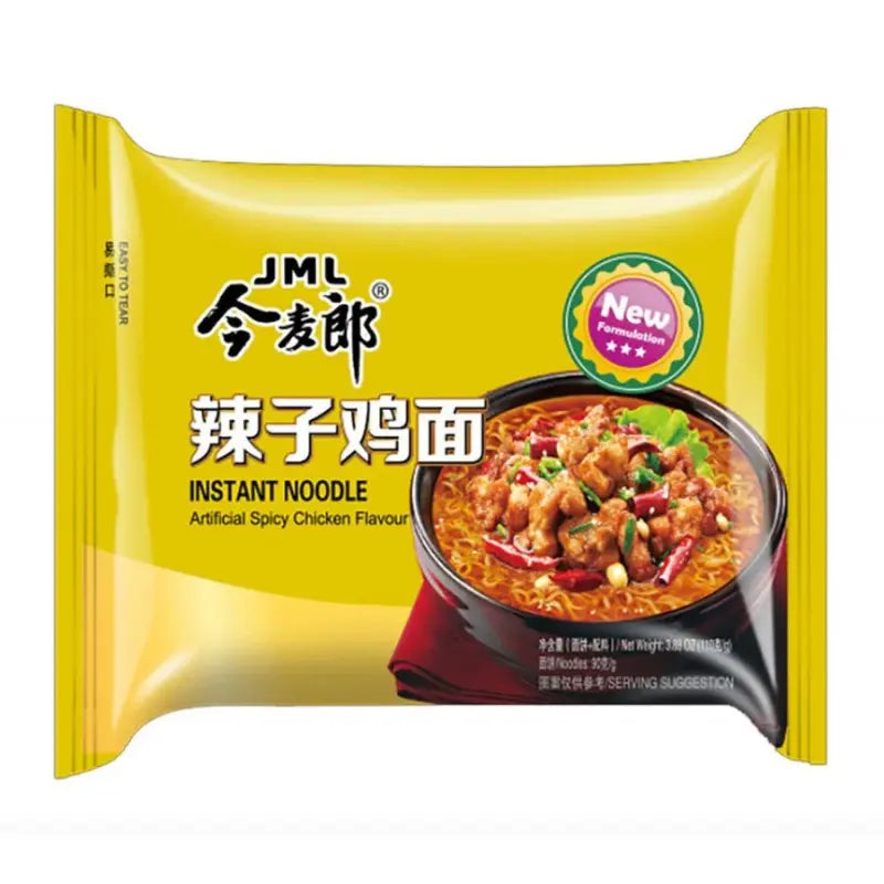 JML Noodle Spicy Chicken 110g/ JML Nūdeles ar Pikantu Vistas Garšu 110g (ĶĪNA) Oishii Asian Mart