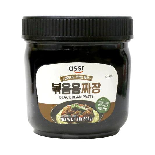 ASSI Black Bean Paste 500G/ ASSI Melno pupiņu pasta 500G - Oishii Asian Mart