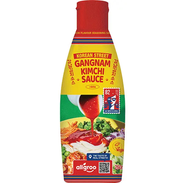 KOREAN STREET Gangnam Kimchi Sauce/ KORIJAS IELAS Gangnam Kimchi mērce - Oishii Asian Mart