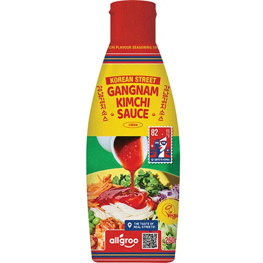 KOREAN STREET Gangnam Kimchi Sauce/ KORIJAS IELAS Gangnam Kimchi mērce - Oishii Asian Mart