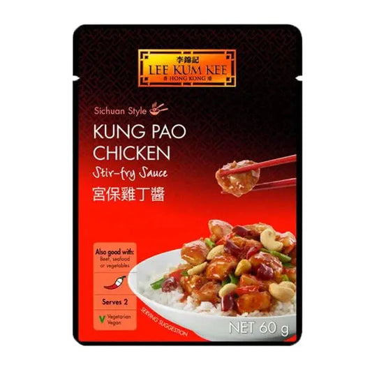 LEE KUM KEE China Kung Pao Chicken Stir-fry sauce 60 g - Oishii Asian Mart