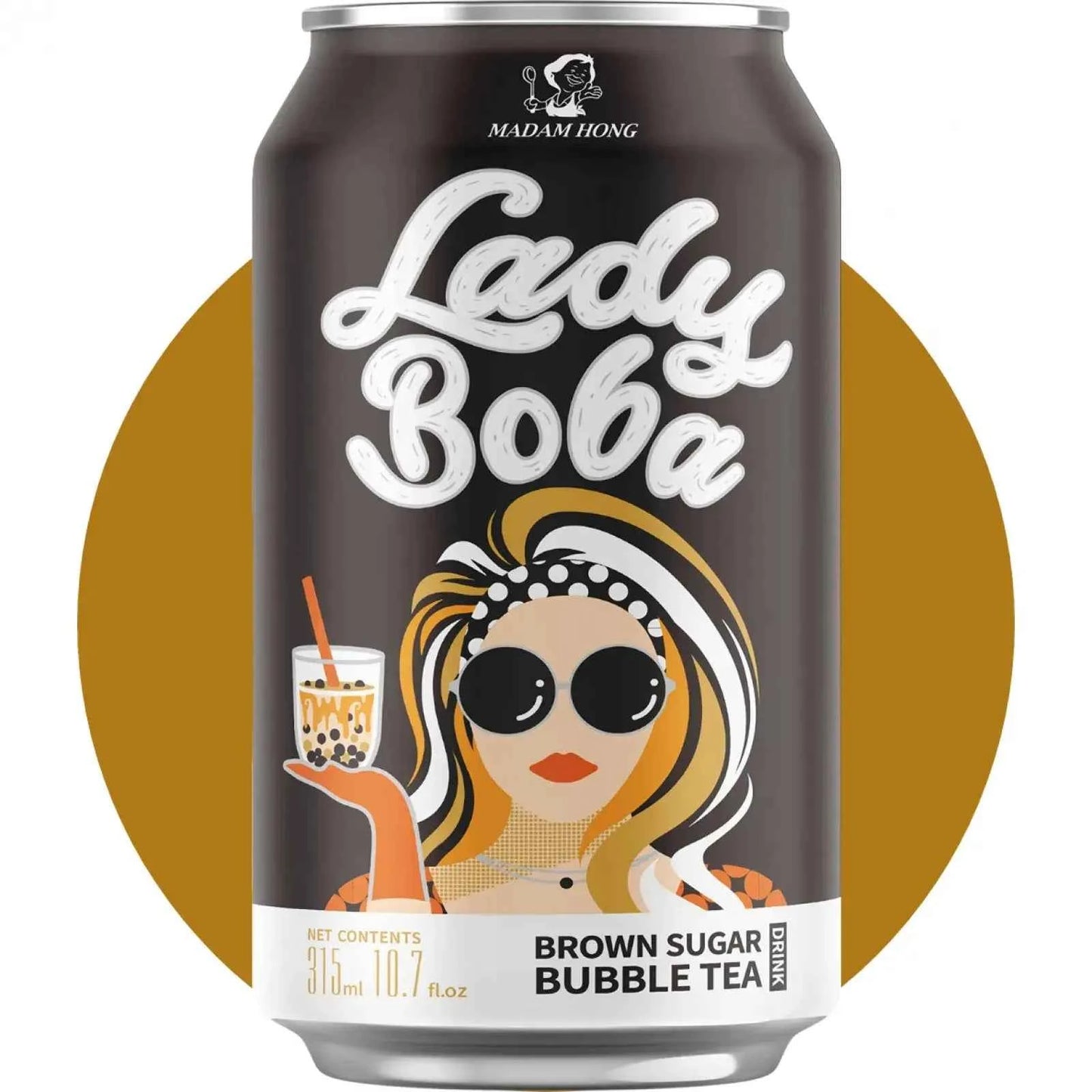 LADY BOBA Bubble Tea Brown Sugar 315ml